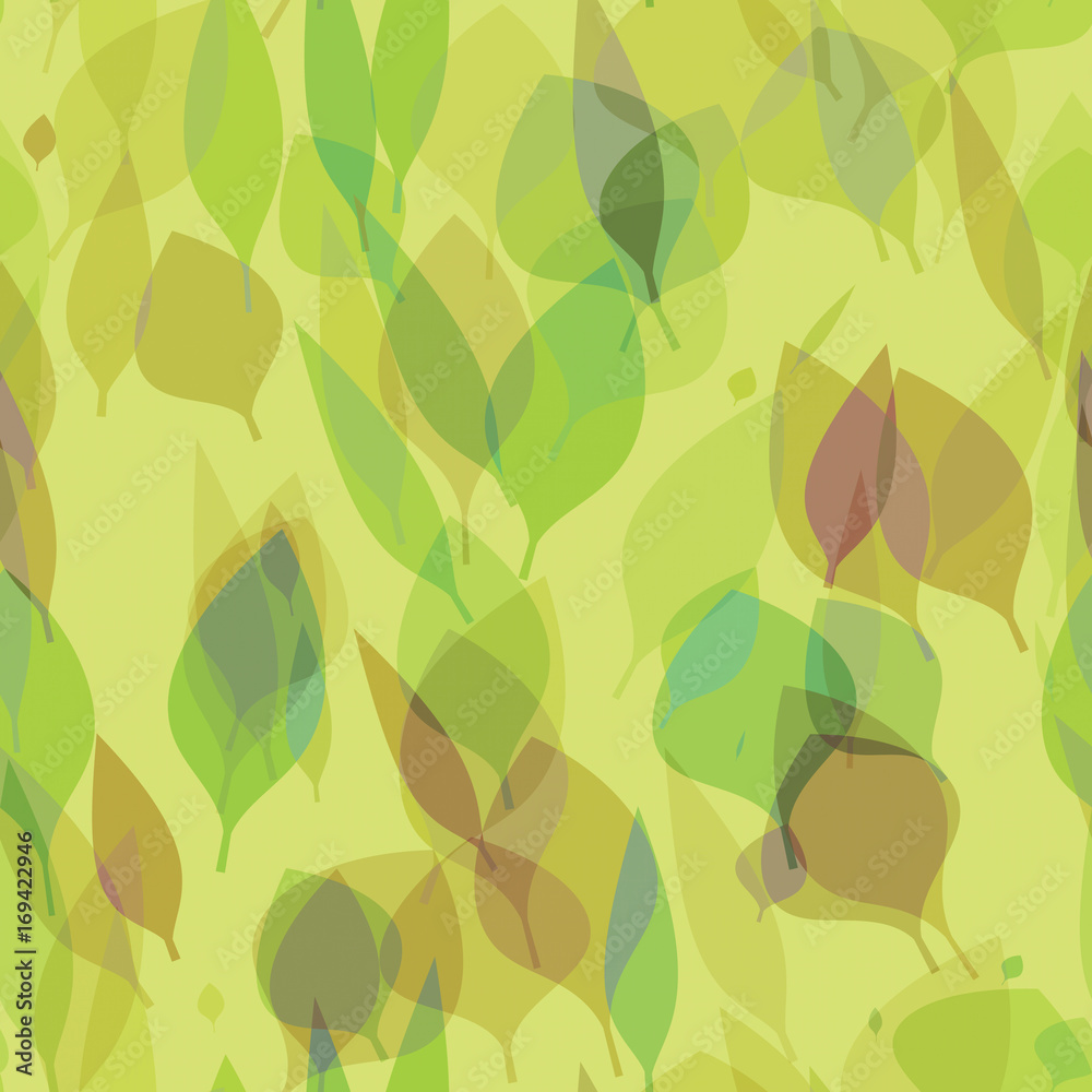 seamless stylish leafs background seamless stylish leafs background