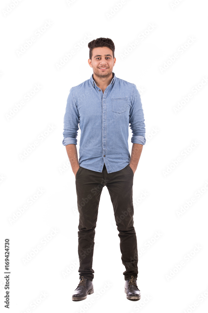 Smiling young man Smiling young man