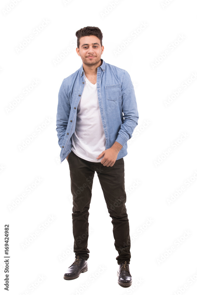 Smiling young man Smiling young man
