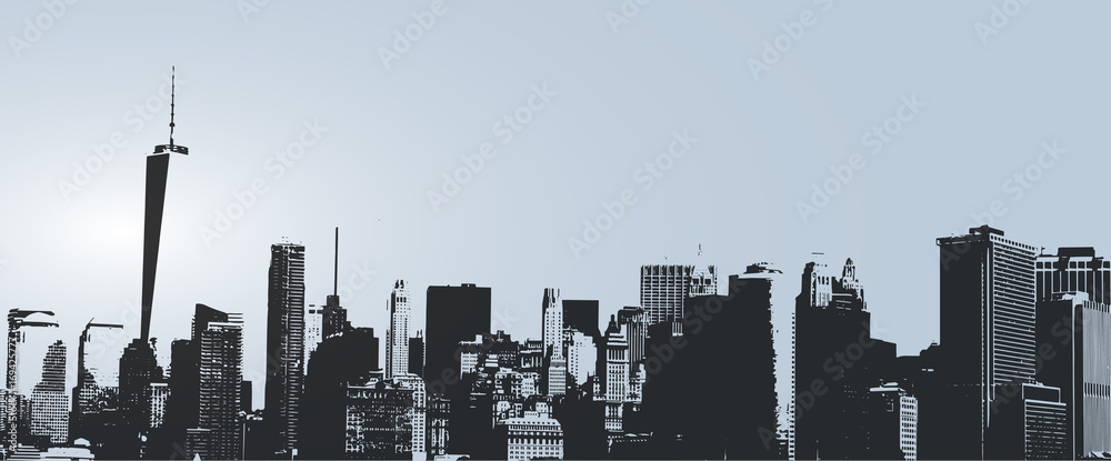 Naklejka premium New York City