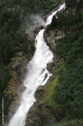 cascades su Ruitor, La Thuile, Italie