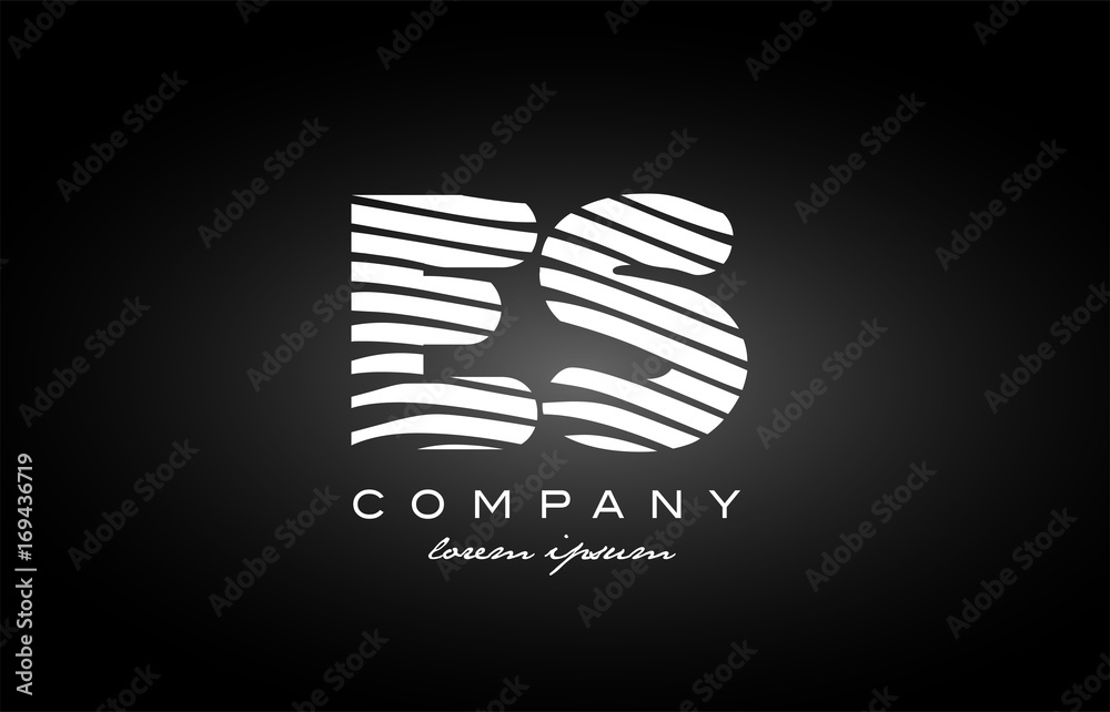 ES E S letter alphabet logo black white icon design ES E S letter alphabet logo black white icon design