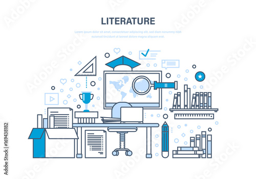 Educational and scientific literature, research works, knowledge base, reference materials.