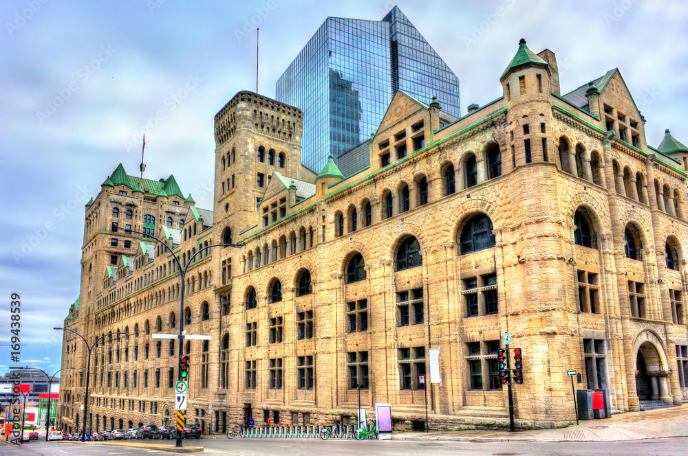 Gare Windsor, a heritage train station in Montreal, Canada