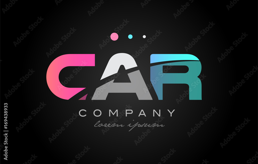 CAR c a r three letter logo icon design CAR c a r three letter logo icon design