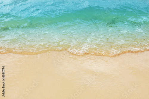 Wave   Sand beach background