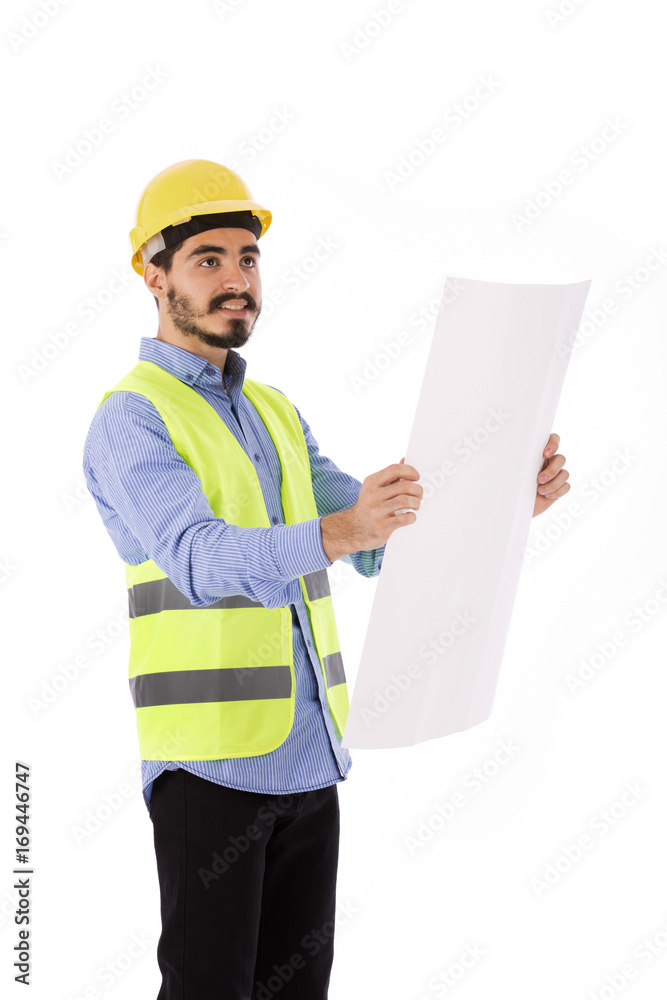 Smiling engineer Smiling engineer