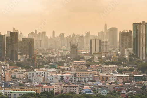 Bangkok cityscape in evening © Guitafotostudio