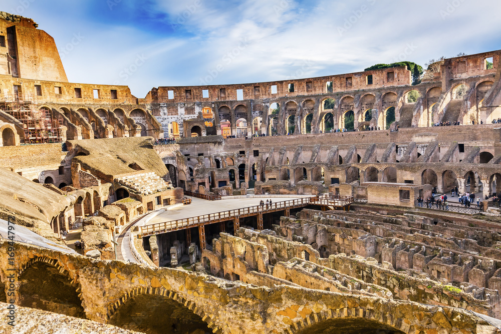 Colosseum Amphitheatre Imperial Rome Italy