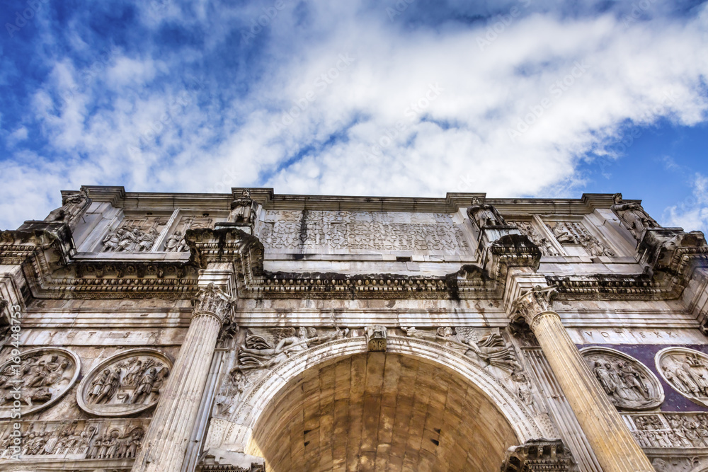 Obraz premium Arch of Constantine Rome Italy
