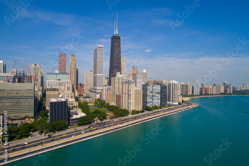 Aerial image of Chicago Lake Shore Drive
