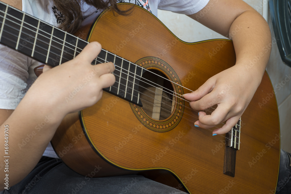 Fototapeta premium Guitarist