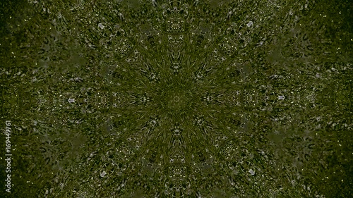 Psychedelic visual background. Kaleidoscopic mandalas.