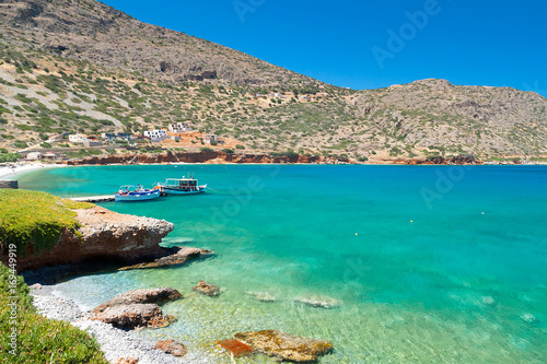 Mirabello Bay on Crete, Greece