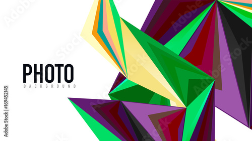 Modern triangle presentation template Free Download Modern triangle presentation template - GFXLoad