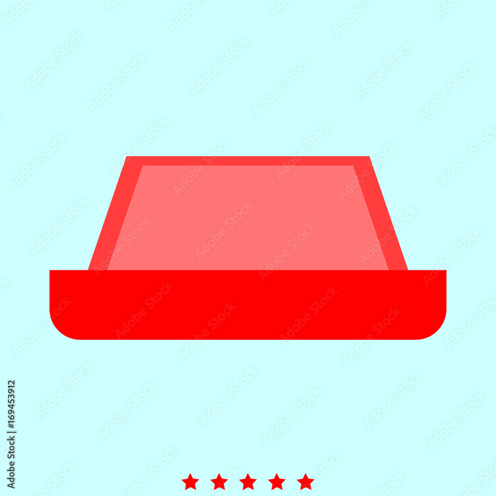 Carpet set it is color icon . Carpet set it is color icon .