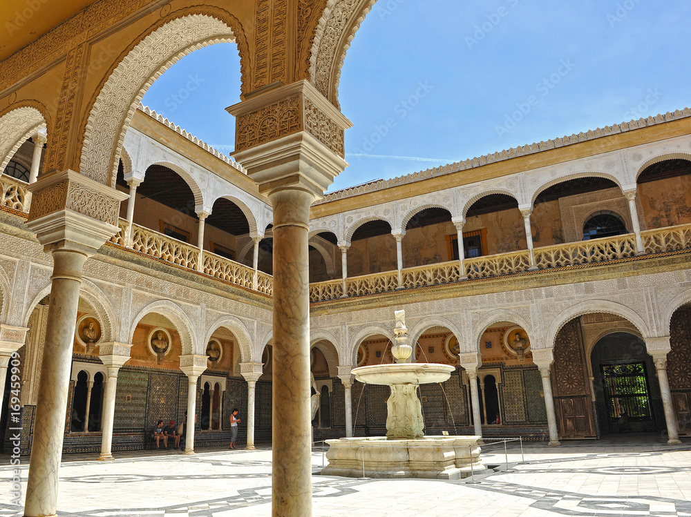 Casa de Pilatos, palacios de Sevilla, España