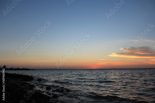 Nubes al atardecer