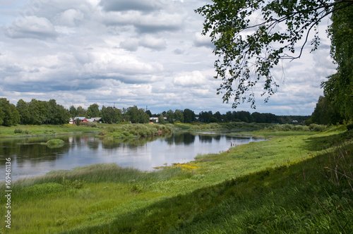 Provincial grace, river Mologa, Ustyuzhna, Vologda region, Russian Federation