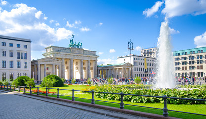 Fototapete Berlin Berlin, Brandenburg Gate  © mstein
