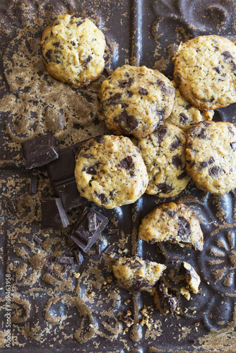 Walnut Chocolate Cookies 