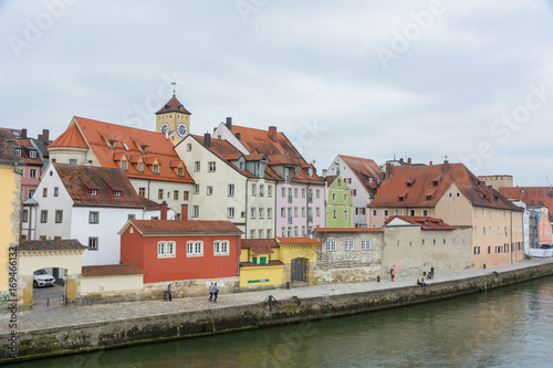 Danube River Regensburg Germany 