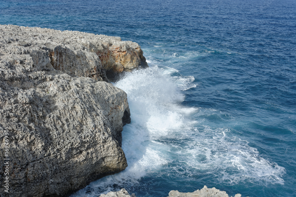 Strong sea waves