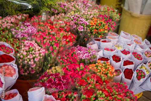 Flower market Hong Kong