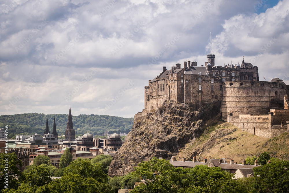 Panorama Castle of Edinburgh