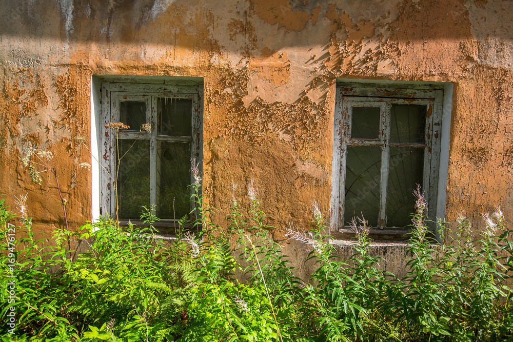 Abandoned industrial buildings in the Leningrad region, Russia. Abandoned industrial buildings in the Leningrad region, Russia.