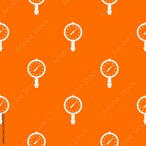Manometer or pressure gauge pattern seamless