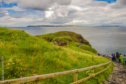 Cliffs of Carrick-a-rede ro...