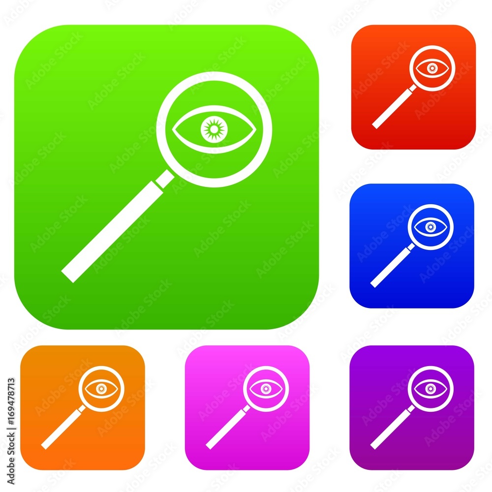 Magnifying glass set collection Magnifying glass set collection