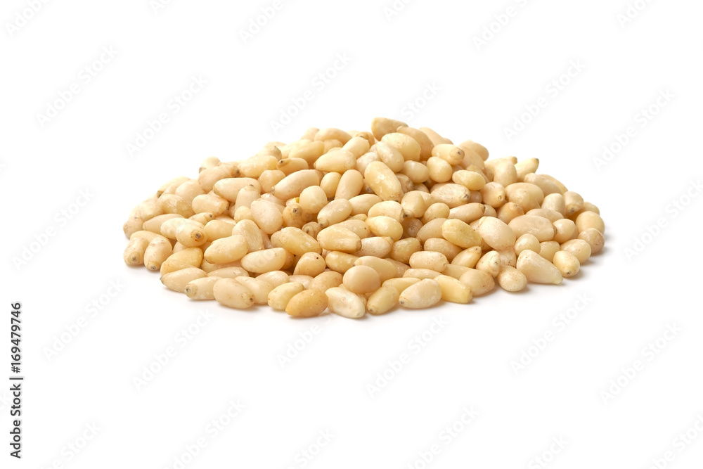 Bunch of pine nut kernels Bunch of pine nut kernels
