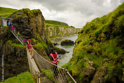 Cliffs of Carrick-a-rede ro...