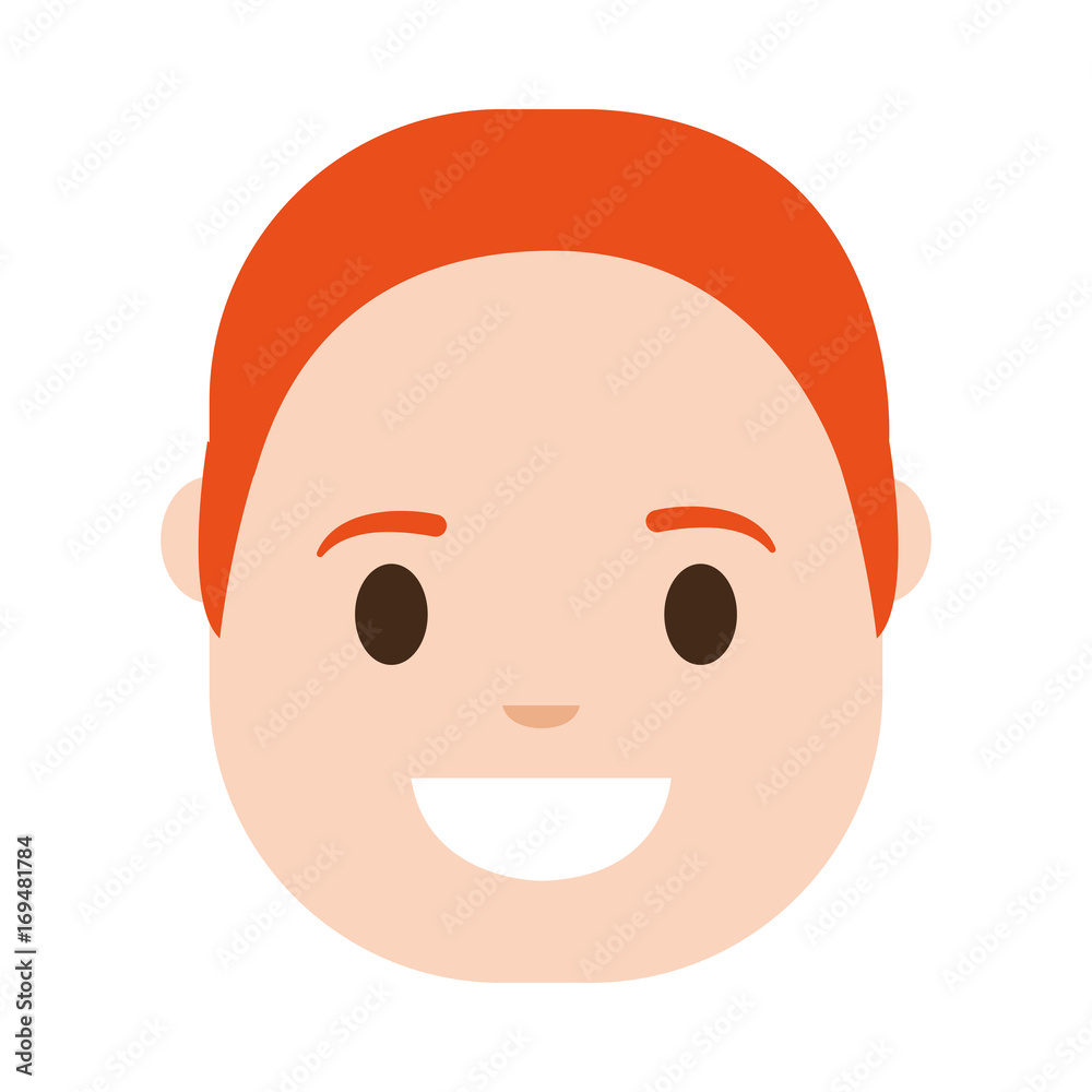 cartoon man face icon over white background colorful design vector illustration cartoon man face icon over white background colorful design vector illustration