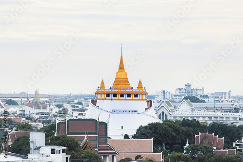 Golden Mount, Wat Sraket Rajavaravihara temple in Bangkok, Thailand