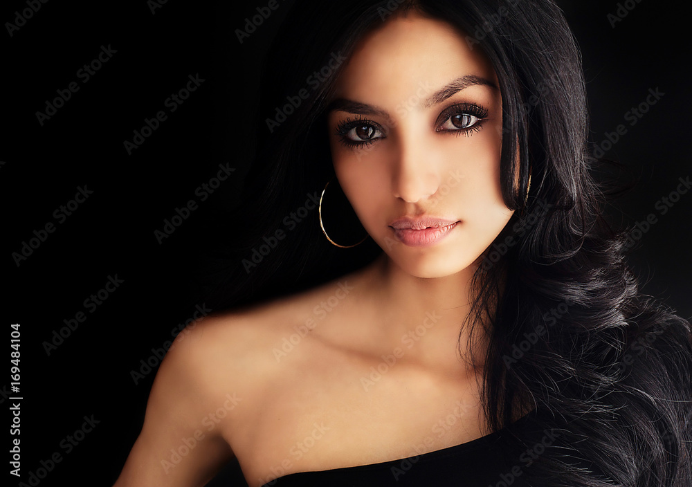 Beautiful exotic young woman Beautiful exotic young woman
