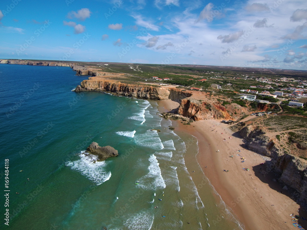 Sagrés en el Algarve de Portugal  está situado en la punta más occidental de Europa