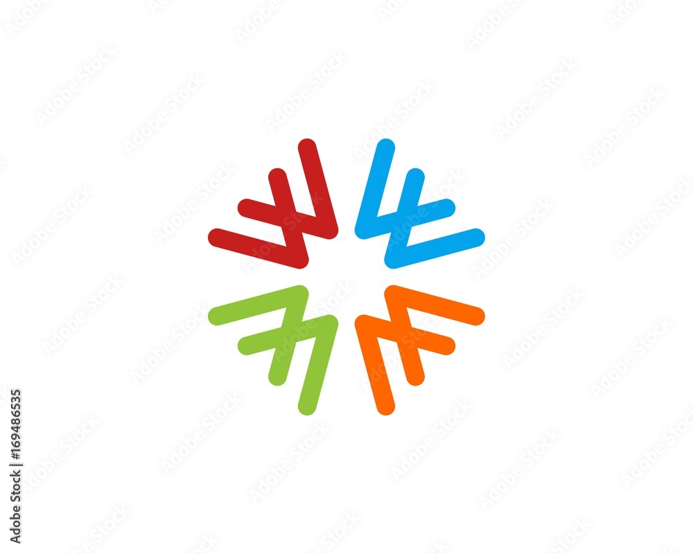 Obraz premium Letter W Team, Star