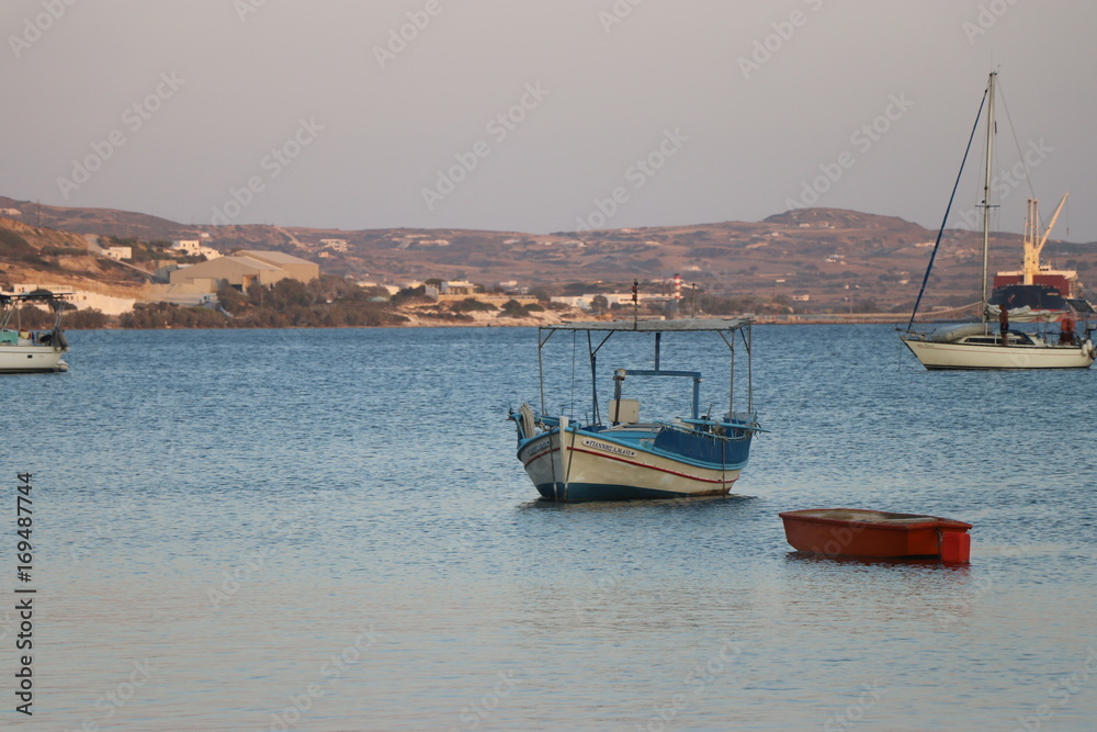 Greek Island Fishing Boats