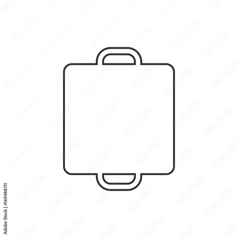Pan cooking, vector line design icon Pan cooking, vector line design icon