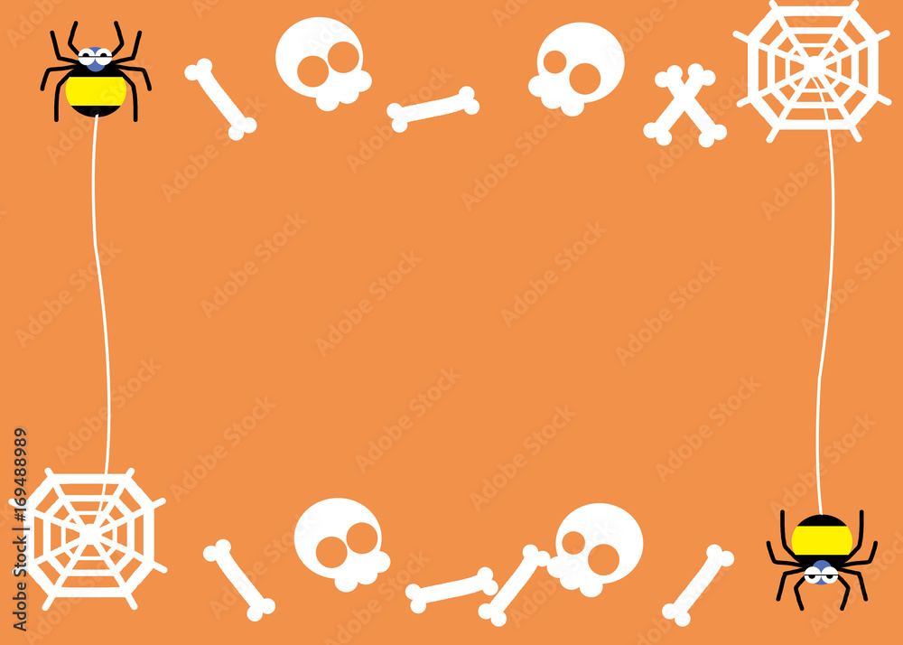 Fototapeta premium Halloween frame