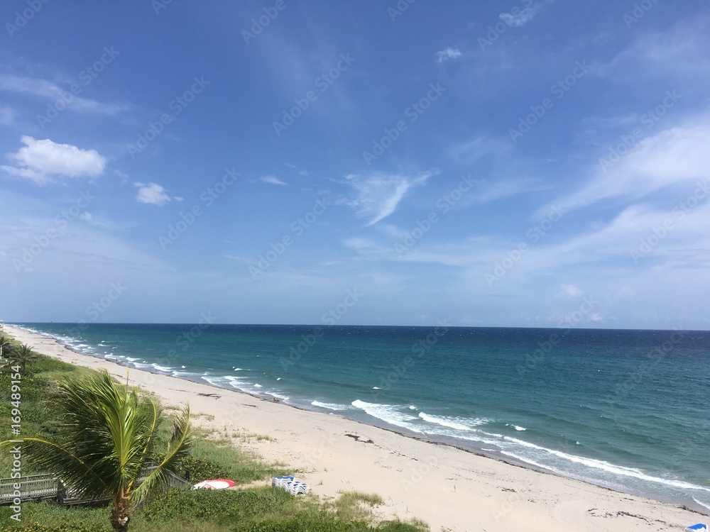 sunny Delray Beach in Florida