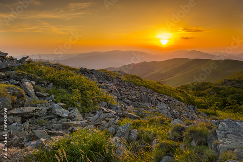 Sunset in the mountains © Piotr Krzeslak