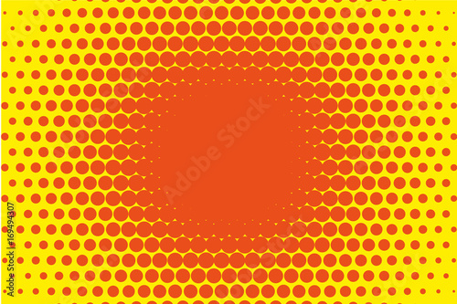 Dotted retro backdrop  panels with dots  points  circles  rounds. Comic pattern. Halftone background. 