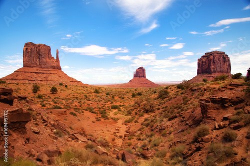 Buttes at Monument Valley