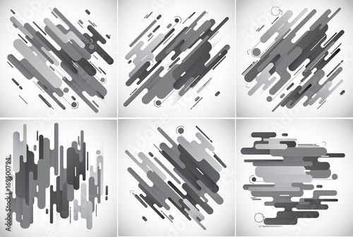 Modern stripes abstract background