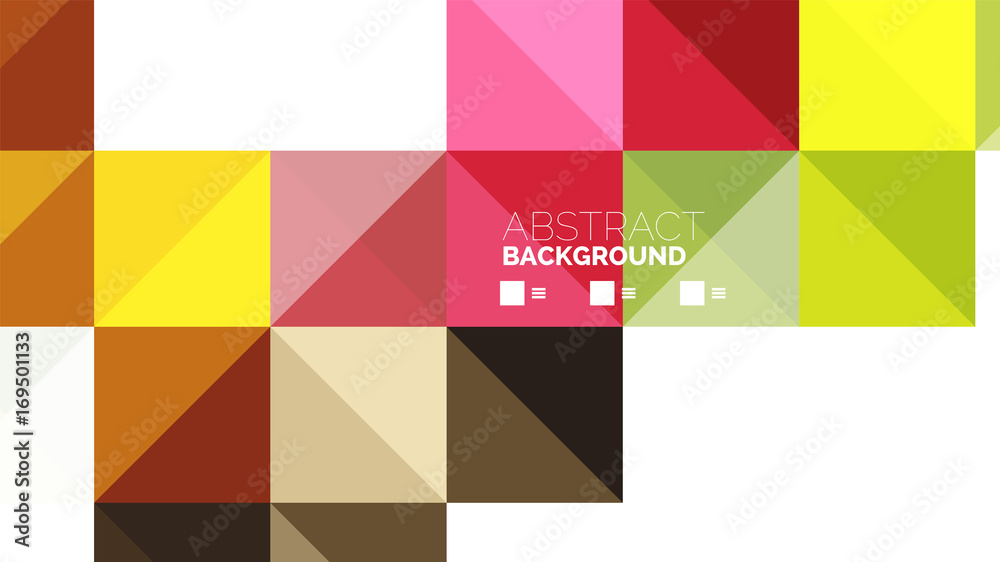 Modern geometric presentation background Modern geometric presentation background