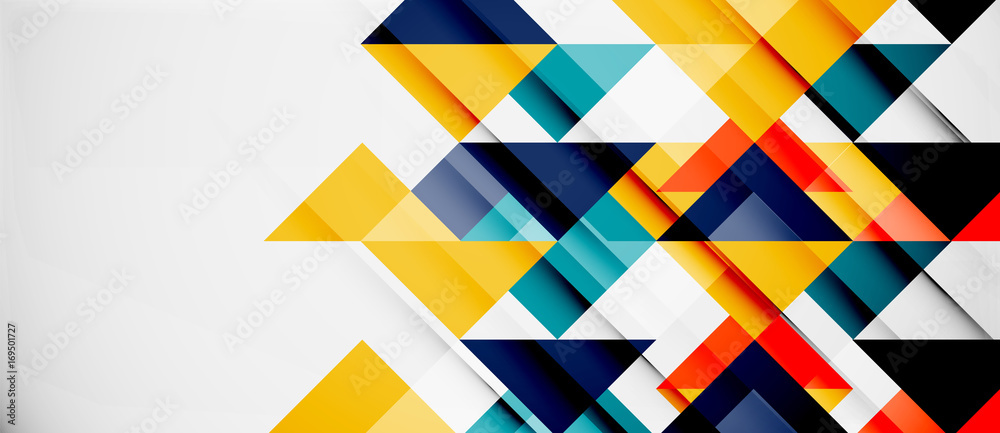 Triangle pattern design background Triangle pattern design background